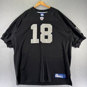 Vintage Randy Moss Las Vegas Raiders Reebok NFL Jersey Men's Size 56 Football‎